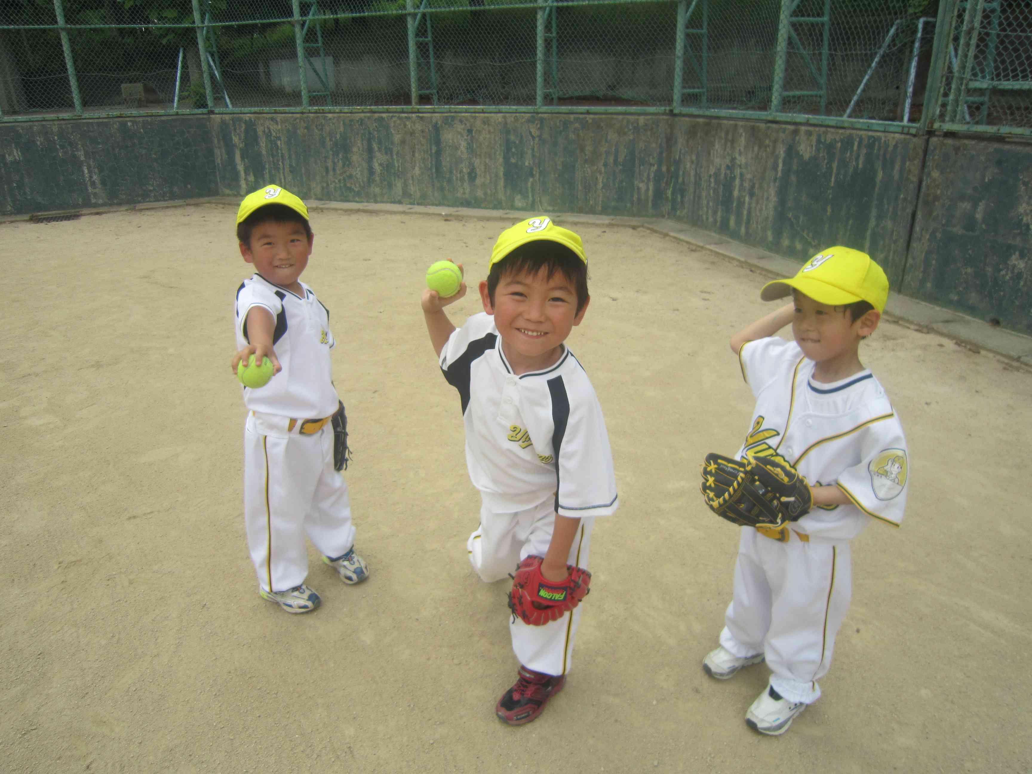 子ども好き、野球好き集まれ！