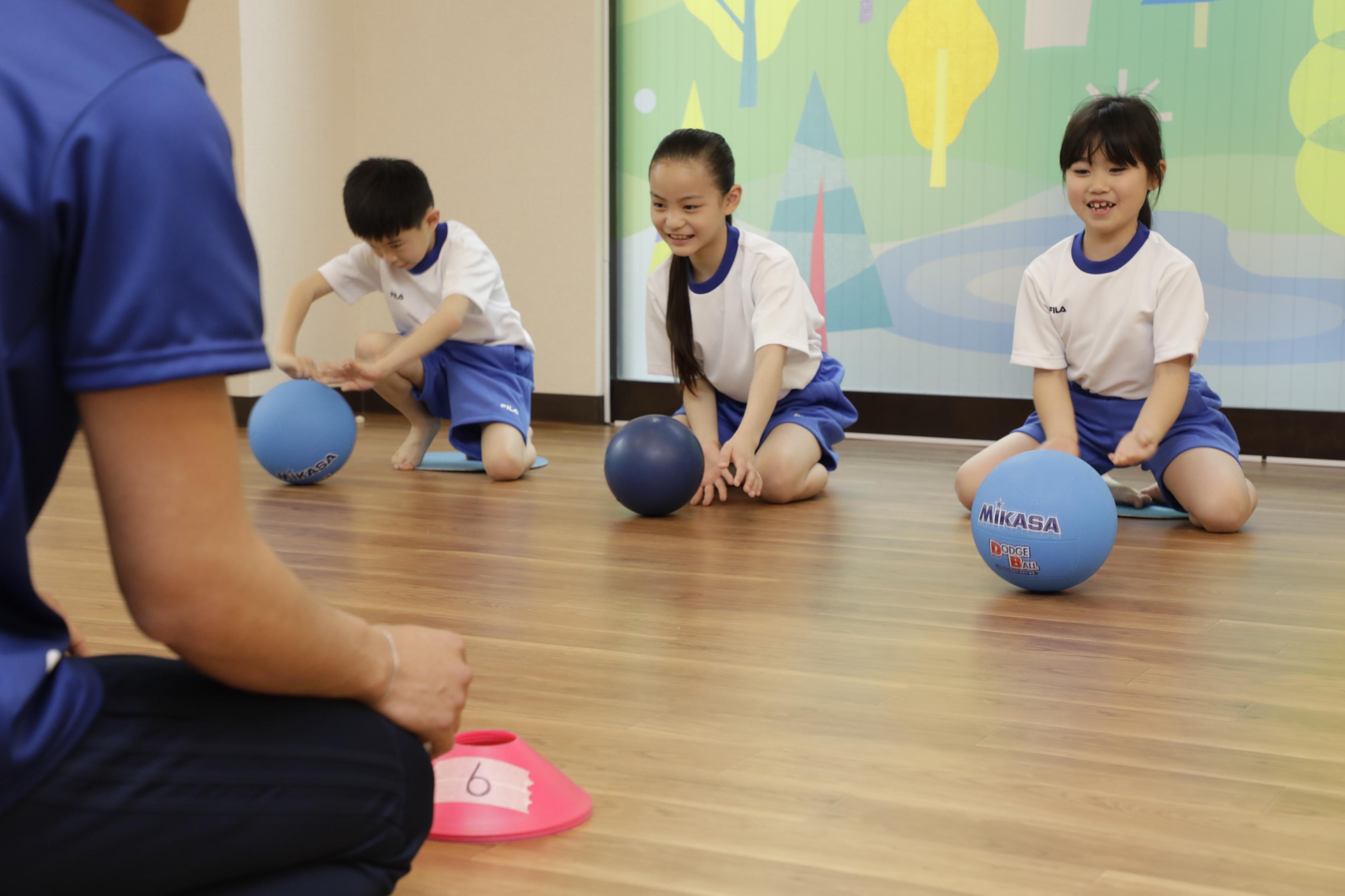3名までの体育教室できめ細かい指導をご提供。