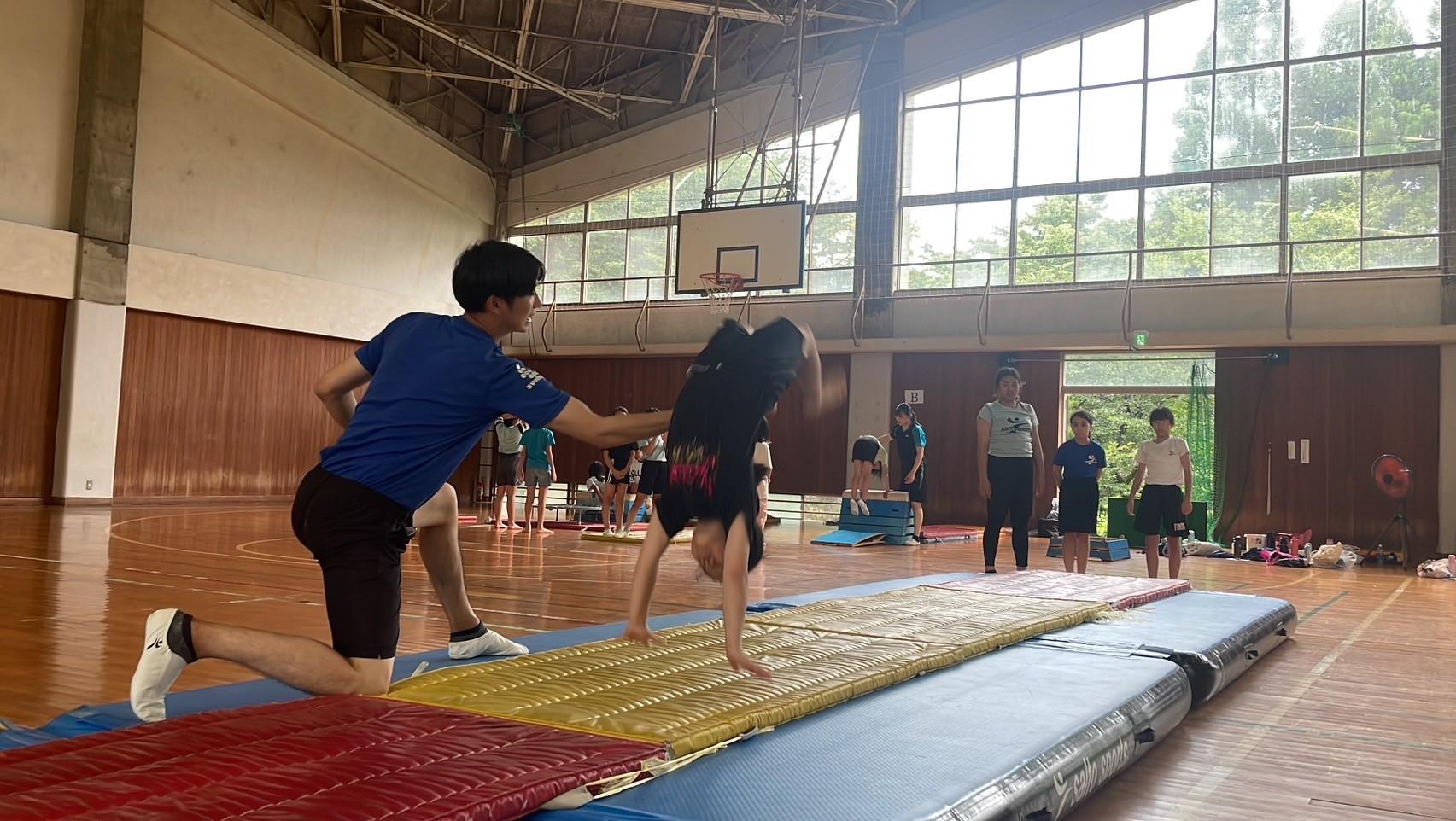 体操未経験者も多数活躍中！