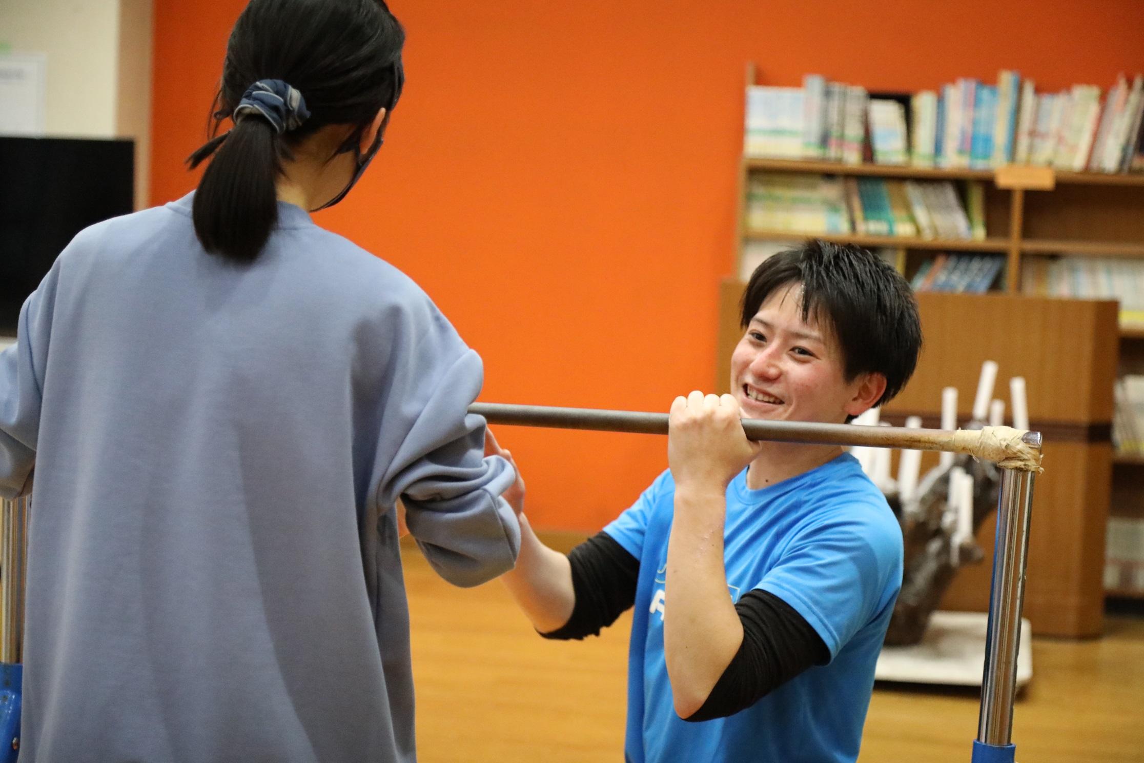 子どもたちとのコミュニケーションを大切にしています