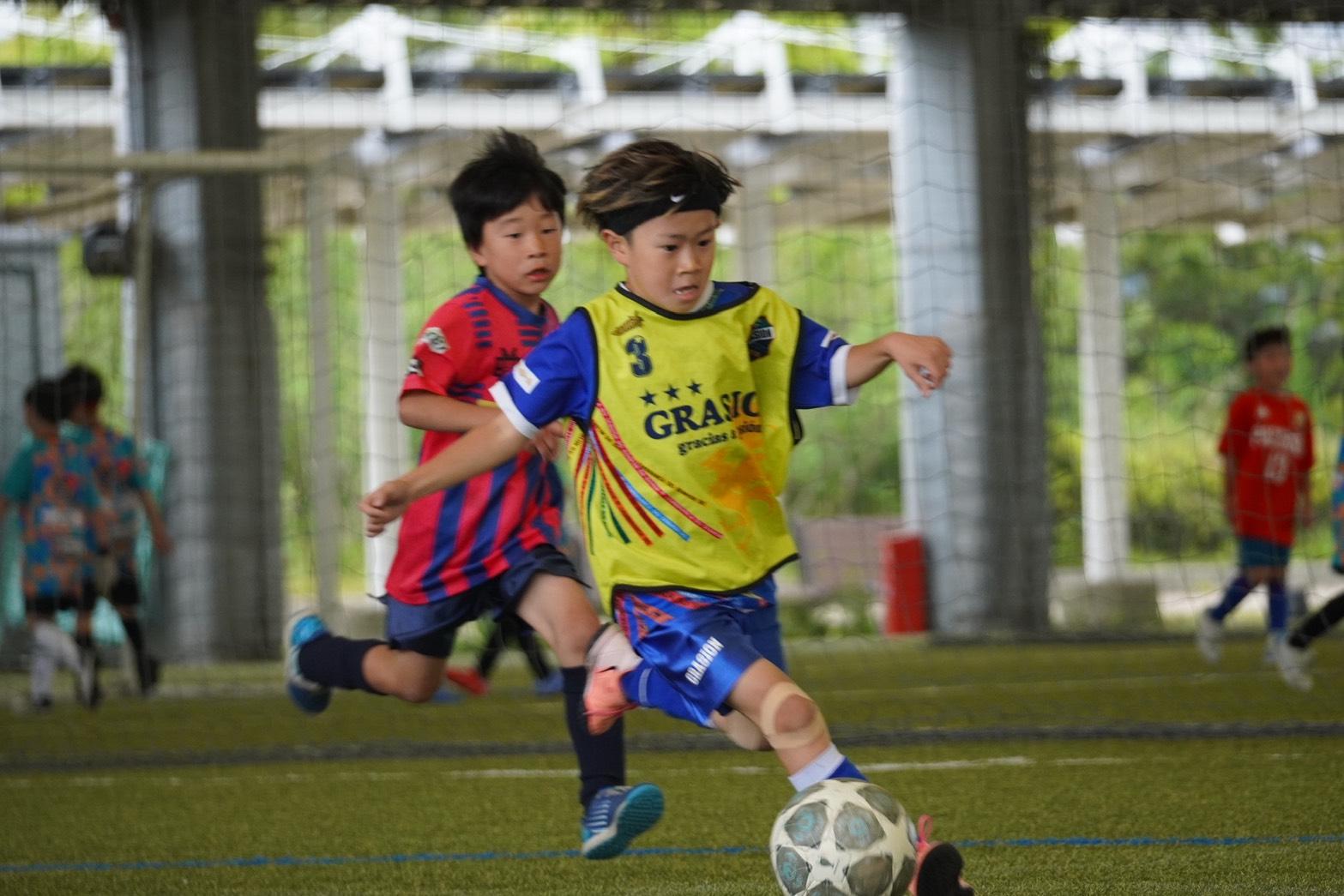 低学年試合風景