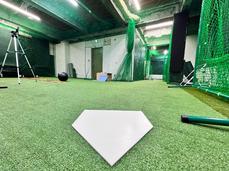 野球教室のコーチ