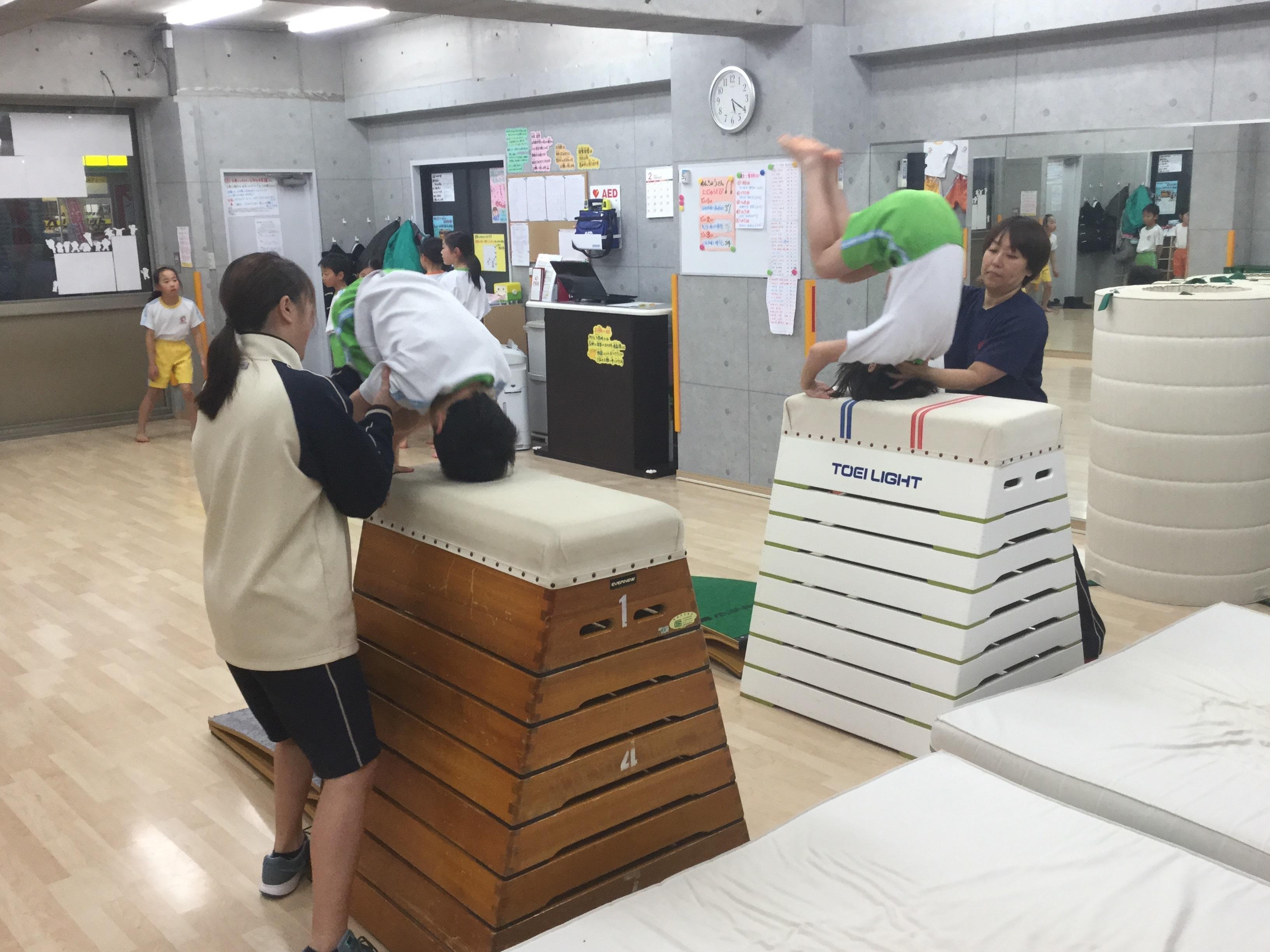 時給￥1,200～/1日3H～/子供体操アシスタント