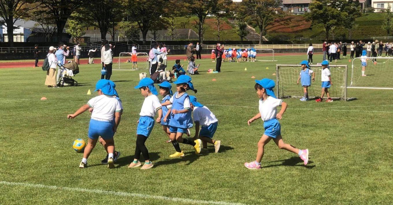 韮崎中央公園「韮崎市U-6サッカーフェスティバル」